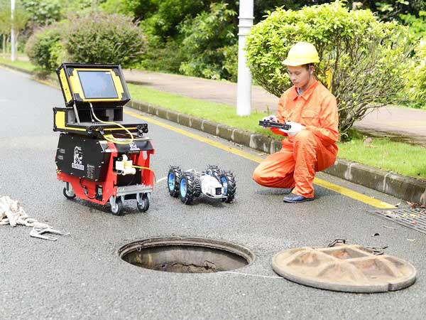 银海管道机器人检测