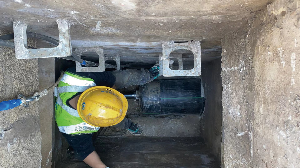 银海HDPE短管内衬法